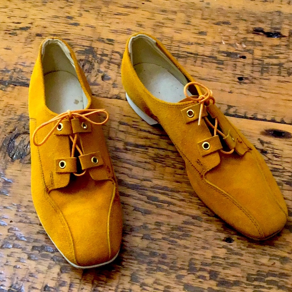 HYDE Vintage Ladies Bowling Suede Bowling Shoes Size 8.5